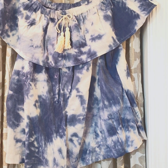 Tie-die Off the Shoulder Top - Picture 4 of 9